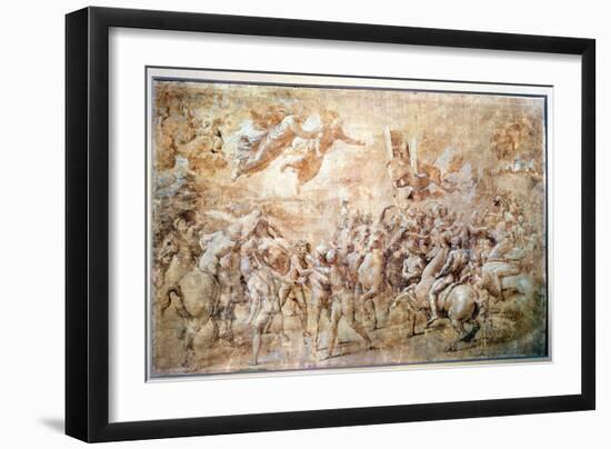 Apparition of St. Peter and St. Paul-Raphael-Framed Giclee Print