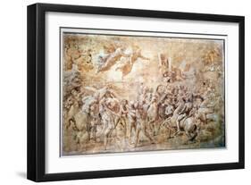 Apparition of St. Peter and St. Paul-Raphael-Framed Giclee Print