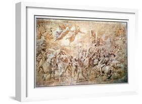 Apparition of St. Peter and St. Paul-Raphael-Framed Giclee Print