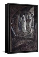 Apparition of the Dead in Jerusalem-James Jacques Joseph Tissot-Framed Stretched Canvas