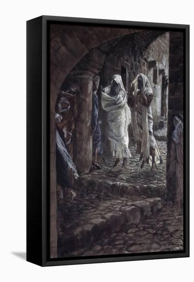 Apparition of the Dead in Jerusalem-James Jacques Joseph Tissot-Framed Stretched Canvas