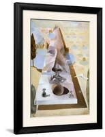 Apparition of the Face of Aphrodite-Salvador Dalí-Framed Art Print
