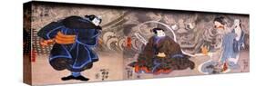 Apparition of the Monstrous Cat-Kuniyoshi Utagawa-Stretched Canvas