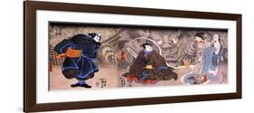 Apparition of the Monstrous Cat-Kuniyoshi Utagawa-Framed Premium Giclee Print