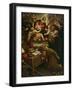 Apparition of the Virgin to Saint Bonaventure-Leandro Da Ponte Bassano-Framed Giclee Print