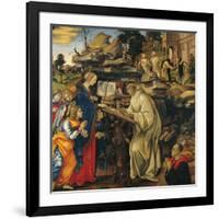 Apparition of the Virgin To St Bernard-Filippino Lippi-Framed Giclee Print