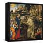 Apparition of the Virgin To St Bernard-Filippino Lippi-Framed Stretched Canvas