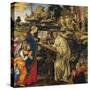 Apparition of the Virgin To St Bernard-Filippino Lippi-Stretched Canvas