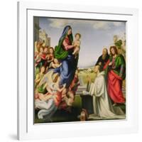 Apparition of the Virgin to St. Bernard-Fra Bartolommeo-Framed Giclee Print