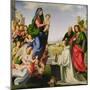 Apparition of the Virgin to St. Bernard-Fra Bartolommeo-Mounted Giclee Print
