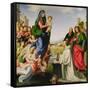 Apparition of the Virgin to St. Bernard-Fra Bartolommeo-Framed Stretched Canvas