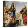 Apparition of the Virgin to St. Bernard-Fra Bartolommeo-Stretched Canvas