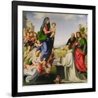 Apparition of the Virgin to St. Bernard-Fra Bartolommeo-Framed Giclee Print