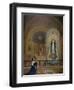 Apparition of the Virgin to St. Catherine Laboure 31st July 1830, 1835-Le Cerf-Framed Giclee Print