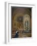 Apparition of the Virgin to St. Catherine Laboure 31st July 1830, 1835-Le Cerf-Framed Giclee Print