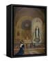 Apparition of the Virgin to St. Catherine Laboure 31st July 1830, 1835-Le Cerf-Framed Stretched Canvas