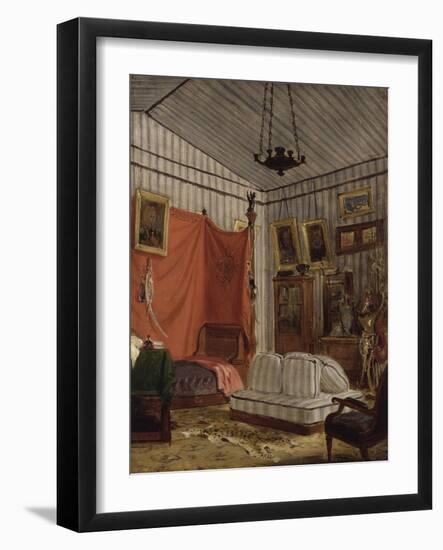 Appartement du comte de Mornay-Eugene Delacroix-Framed Giclee Print