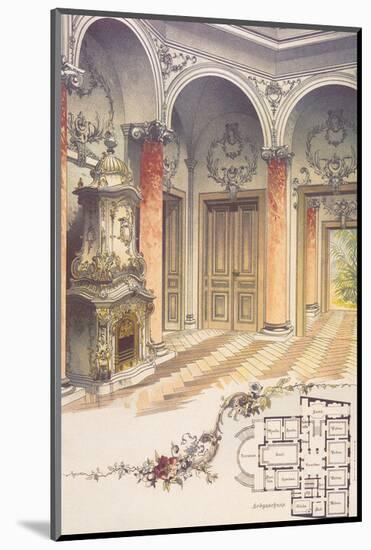 Appartment in Belgrade, 1890-J^G^ Flkits-Mounted Art Print