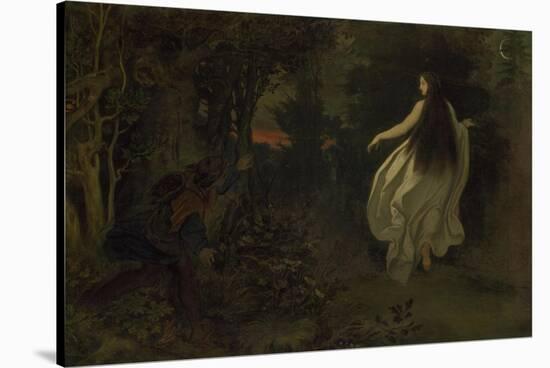 Appearance in the Forest, about 1858-Moritz Von Schwind-Stretched Canvas