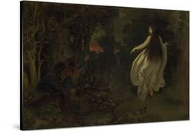 Appearance in the Forest, about 1858-Moritz Von Schwind-Stretched Canvas