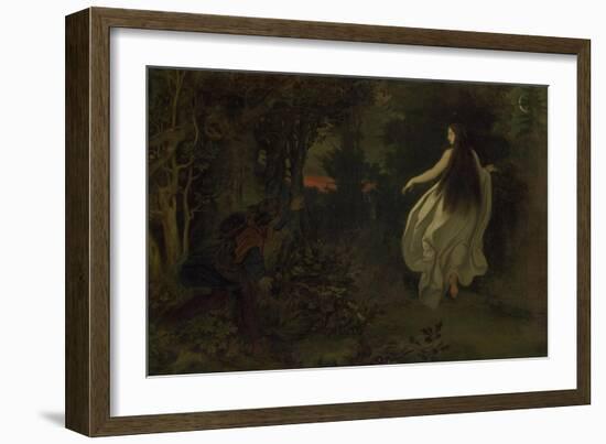 Appearance in the Forest, about 1858-Moritz Von Schwind-Framed Giclee Print