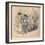 'Appearance in the Senate of a young Nobleman, named Meto', 1852-John Leech-Framed Giclee Print