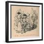 'Appearance in the Senate of a young Nobleman, named Meto', 1852-John Leech-Framed Giclee Print