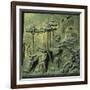 Appearance of Angels to Abraham and Sacrifice of Isaac-Lorenzo Ghiberti-Framed Giclee Print