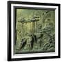 Appearance of Angels to Abraham and Sacrifice of Isaac-Lorenzo Ghiberti-Framed Giclee Print