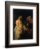 Appearance of Christ to His Disciples, 1625-1626-Sir Anthony Van Dyck-Framed Giclee Print