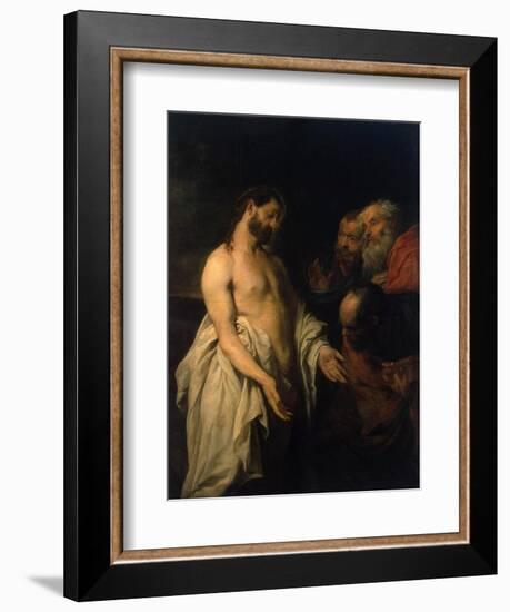 Appearance of Christ to His Disciples, 1625-1626-Sir Anthony Van Dyck-Framed Giclee Print