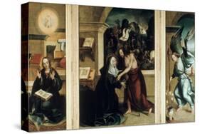 Appearance of Christ to the Virgin, 1531-Garcia Fernandes-Stretched Canvas