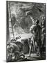 Appearance of Mythical Giant Adamastor to Vasco Da Gama-null-Mounted Giclee Print