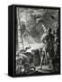 Appearance of Mythical Giant Adamastor to Vasco Da Gama-null-Framed Stretched Canvas