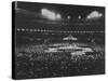 Appearance of Pope Paul VI for Roman Catholic Mass in New York Yankee Stadium-Ralph Morse-Stretched Canvas