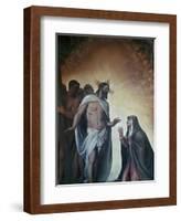 Appearance of Risen Christ to Virgin, 1552-1556-Titian (Tiziano Vecelli)-Framed Giclee Print