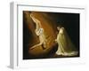 Appearance of Saint Peter to Saint Peter Nolasco-Francisco de Zurbarán-Framed Giclee Print