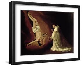 Appearance of St. Peter to St. Peter Nolasco 1629-Francisco de Zurbarán-Framed Giclee Print