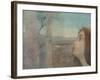 'Appel à l?oiseau (The Bird Call)', c1908-Alexandre De Riquer-Framed Giclee Print