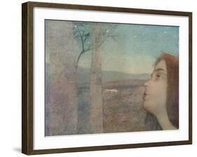 'Appel à l?oiseau (The Bird Call)', c1908-Alexandre De Riquer-Framed Giclee Print