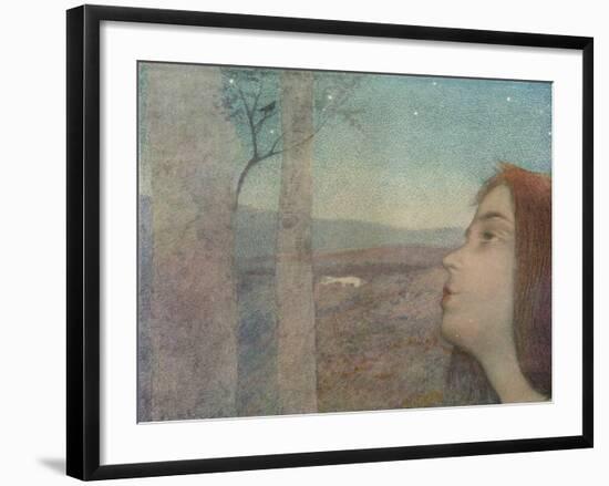 'Appel à l?oiseau (The Bird Call)', c1908-Alexandre De Riquer-Framed Giclee Print