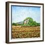 Appia Antica House-Noel Paine-Framed Giclee Print