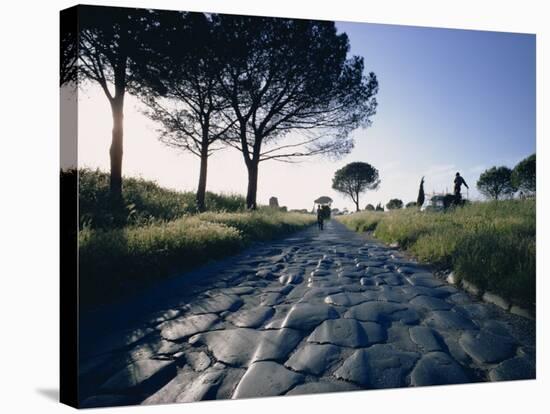 Appia Antica, Rome, Lazio, Italy, Europe-Woolfitt Adam-Stretched Canvas