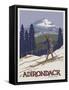 Apple Adirondack-Michele Meissner-Framed Stretched Canvas