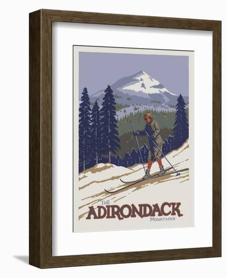 Apple Adirondack-Michele Meissner-Framed Giclee Print