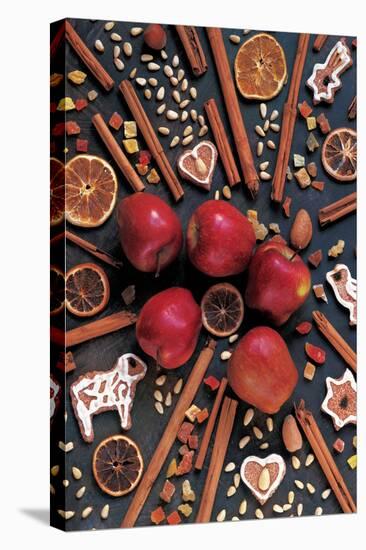 Apple and Cinnamon-null-Stretched Canvas