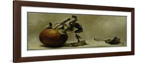 Apple and Leaf-James Gillick-Framed Giclee Print