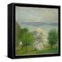 Apple Blossom, 1903 (Oil on Canvas)-Robert William Vonnoh-Framed Stretched Canvas