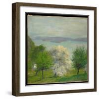 Apple Blossom, 1903 (Oil on Canvas)-Robert William Vonnoh-Framed Giclee Print