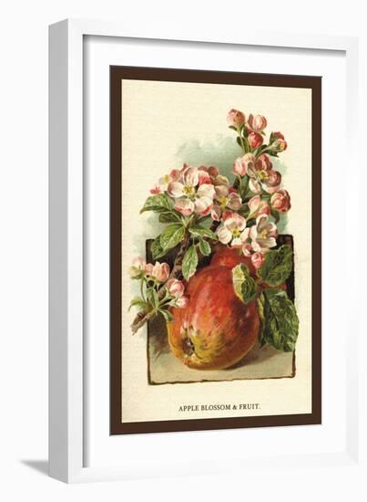 Apple Blossom and Fruit-W.h.j. Boot-Framed Art Print